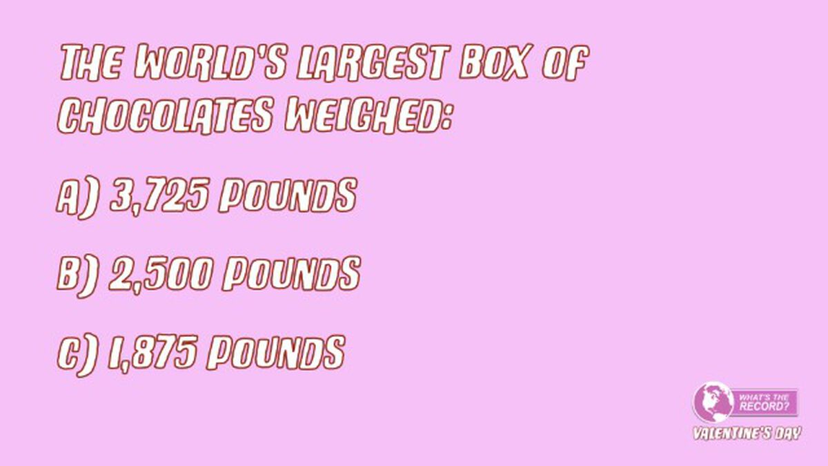 What's The Record Valentine's Day image number null